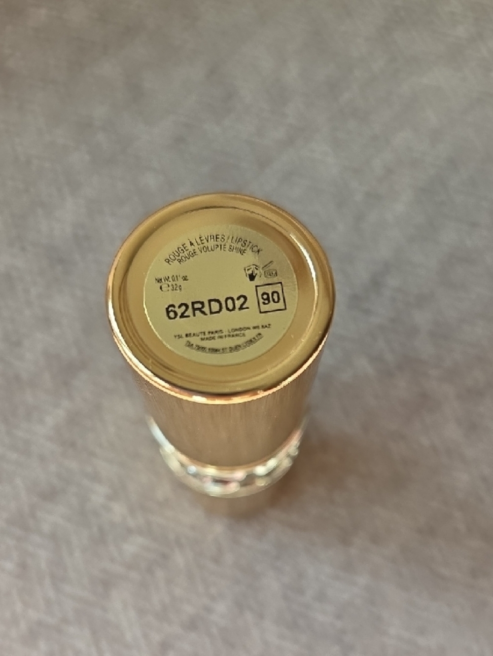 Yves Saint Laurent Rouge Volupte Shine #90 Plum Tunique - Picture 2 of 5